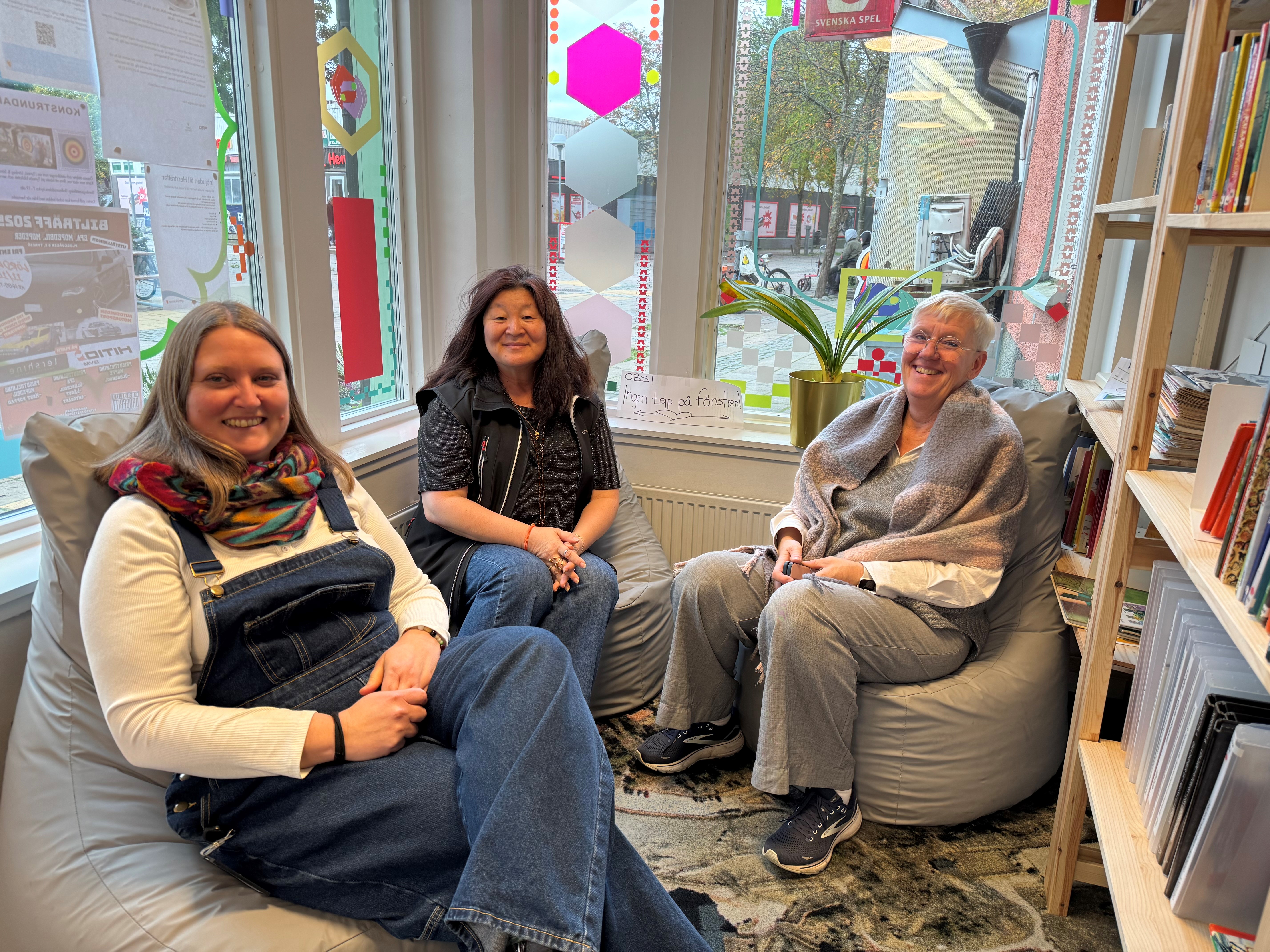 Medarbetare vid allaktivitetslokalen G60